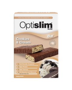 OptiSlim VLCD Bar Cookies & Cream 5 Pack
