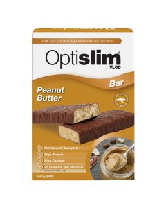 OptiSlim VLCD Bar Peanut Butter 5 Pack