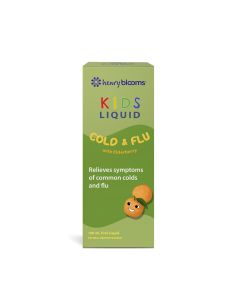 Henry Blooms Kids Liquid Cold & Flu with Elderberry 100ml