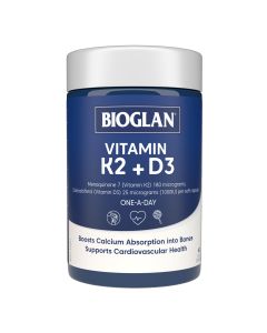 Bioglan Vitamin K2 + D3 60 Capsules