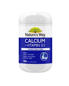 Nature's Way Calcium + Vitamin D3 150 Tablets