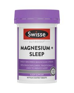 Swisse Ultiboost Magnesium + Sleep 60 Tablets