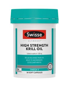 Swisse Ultiboost High Strength Deep Sea Krill Oil 30 Capsules