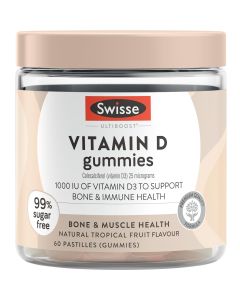 Swisse Ultiboost Vitamin D 60 Gummies