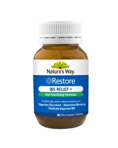 Nature's Way Restore IBS Relief+ 30 Tablets