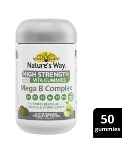 Nature's Way Adult Vita Gummies High Strength Mega B Complex 150 Gummies