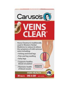 Caruso's Veins Clear 30 Tablets