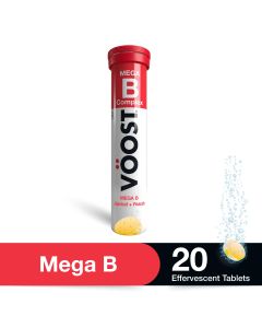 Voost Mega B Complex 20 Effervescent Tablets