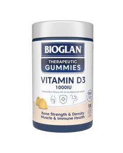 Bioglan Therapeutic Gummies Vitamin D3 120 Gummies