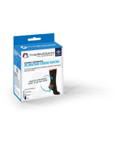 Thermoskin Plantar FXT Compression Socks Crew Medium