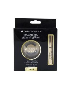 Coral Colours Magnetic EyeLashes Luxe