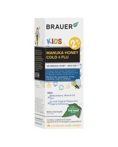 Brauer Kids Manuka Honey Cold & Flu 100ml