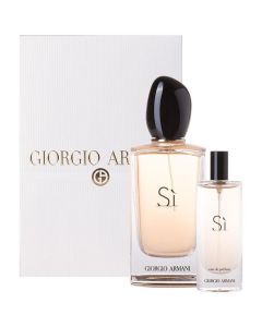Giorgio Armani Ladies Si Edp 100ml & 15ml 2 Piece Fragrance Gift Set