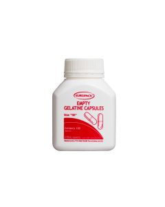 SurgiPack Empty Gelatine Capsules Size 00