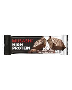 Musashi High Protein Bar Milk Chocolate Brownie 90g