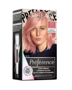 L'Oreal Preference Vivids Permanent Hair Colour 9.213 Rose Gold