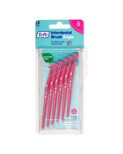 TePe Angle Interdental Brush Size 0 Pink 0.4mm 6 Pack