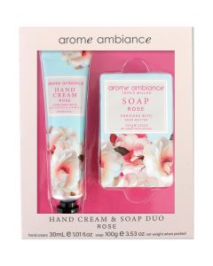 Arome Ambiance Nature Hand Cream & Soap Rose Duo