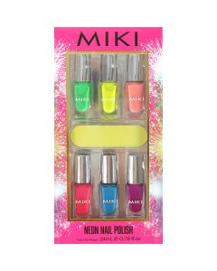 Miki Neon Nail Polish Set