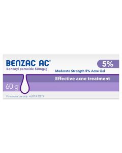 Benzac AC Acne Gel 5% 50g