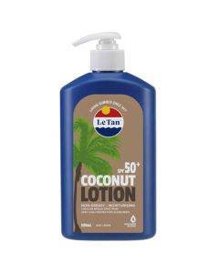 Le Tan Coconut Lotion SPF50+ 500mL