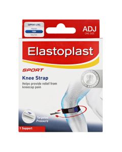 Elastoplast Sport Knee Strap Adjustable Black