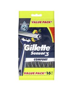 Gillette Sensor 3 16pk Disposable Razors