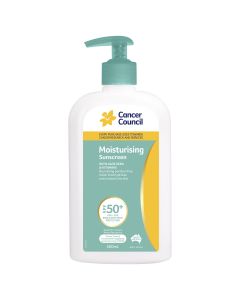 Cancer Council Moisturising Sunscreen SPF50+ 500ml