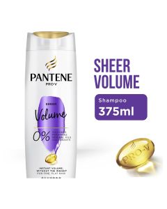 Pantene Pro-V  Sheer Volume Shampoo: Volumising Shampoo for Fine Hair 375 ml