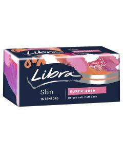 Libra Tampons Slim Super 16 Pack