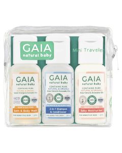 Gaia Natural Baby Mini Traveller Kit 50mL 3 Pack