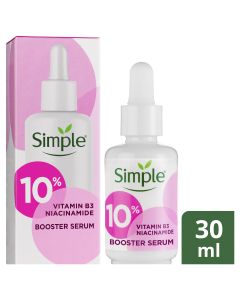 Simple Booster Serum 10% Niacinamide(Vitamin B3)for even skin tone and texture 30mL