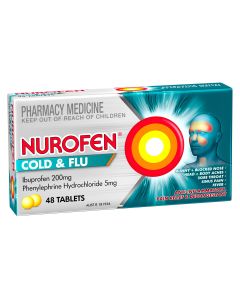 Nurofen Cold & Flu PE Tablets 48