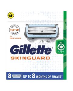 Gillette Skinguard Razor Blades 8 Cartridges Refills