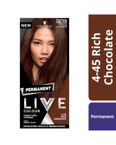 Schwarzkopf LIVE Colour Permanent 4.45 Rich Chocolate