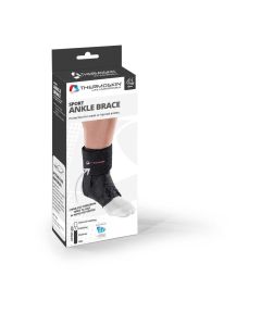 Thermoskin Sport Ankle Brace Medium Black