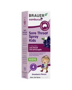 Brauer Sore Throat Spray Kids 50ml