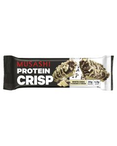 Musashi Protein Crisp Bar White Choc Cookies & Cream 60g