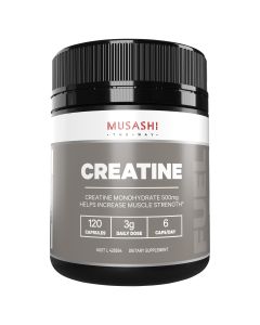 Musashi Creatine 120 Capsules