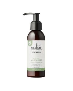 Sukin Skin Relief Facial Moisturiser For Sensitive & Distressed Skin 125Ml Pump