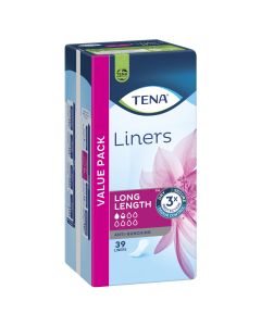 Tena Liners Long Length 39 Pack