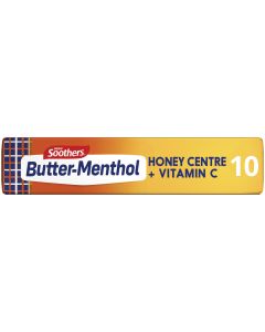 Allens Butter Menthol Honey Centre 10 Lozenges