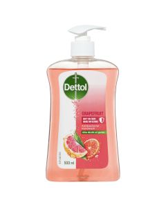 Dettol Antibacterial Liquid Handwash Pump Grapefruit 500ml