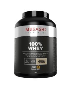 Musashi 100% Whey Vanilla Milkshake 2kg