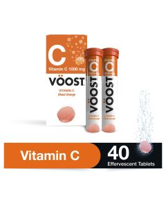 Voost Vitamin C Blood Orange Effervescent 20 Tablets