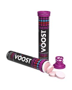 Voost Energy Raspberry Effervescent Tablets 20 Pack