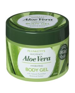 John Plunkett's Hi-Potency Aloe Vera Hydrating Body Gel 400mL