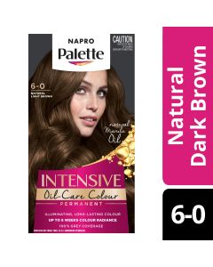 Napro Palette Intensive Creme Colour Permanent 6-0 Natural Light Brown