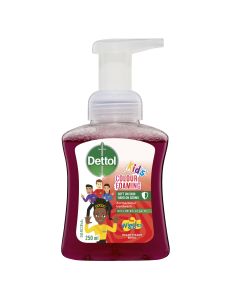 Dettol Kids Colour Foaming Hand Wash Berry 250ml