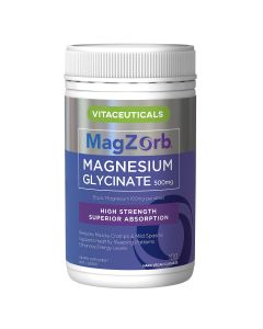 Magzorb Magnesium Glycinate 500mg 100 Capsules